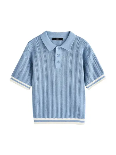 Next Sveter  zafírová / biela