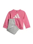 ADIDAS SPORTSWEAR Tréningový komplet 'Essentials'  svetlosivá / rosé / svetloružová / šedobiela