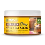 Regeneračná maska na vlasy VEGE SALAD a argánom, ružou a keratínom 350 ml - NATURE OF AGIVA