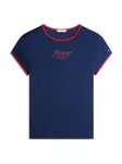 TOMMY HILFIGER Tričko  námornícka modrá / červená