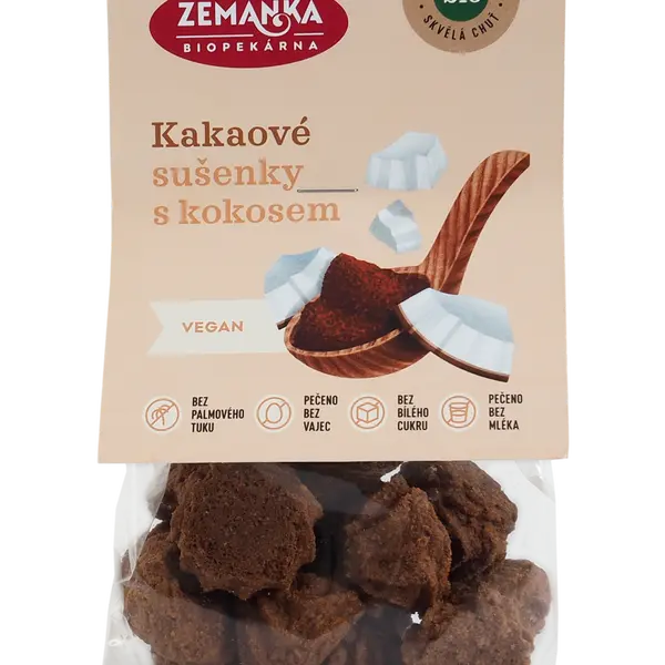 ZEMANKA Kakaové bio sušenky 100 g