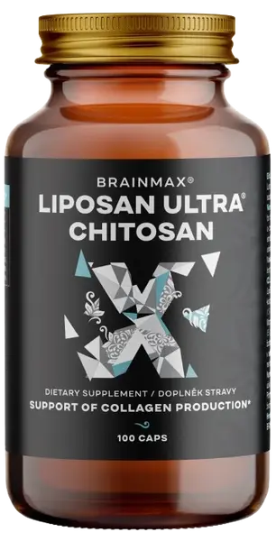 BRAINMAX Liposan Ultra®, Chitosan Beauty Essentials 100 kapslí