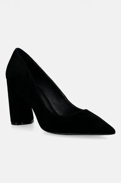 Semišové lodičky BOSS Gracey