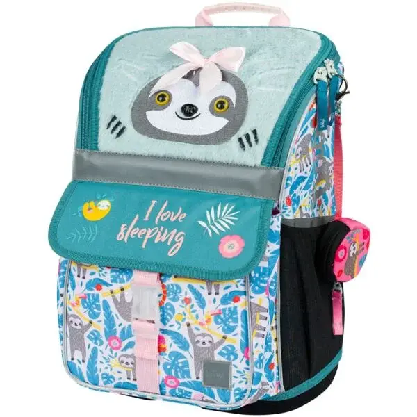 BAAGL ZIPPY LENOCHOD Školní aktovka, tyrkysová, velikost