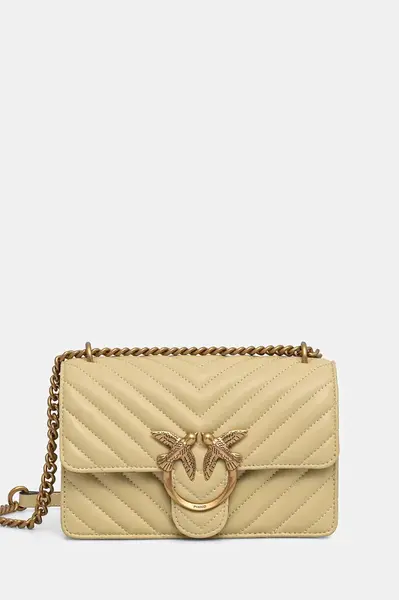 Kožená kabelka Pinko