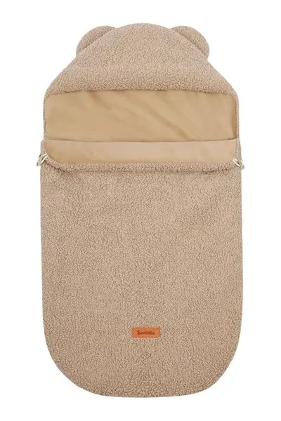 Fusák 3v1, baránkový - tm. béžový