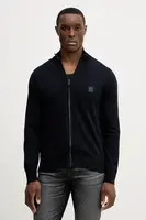 Kardigán s prímesou kašmíru BOSS Orange Kanozip_S