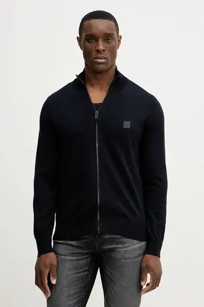 Kardigán s prímesou kašmíru BOSS Orange Kanozip_S