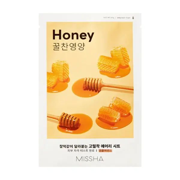 Missha Airy Fit Honey vyživující plátýnková maska 19 g