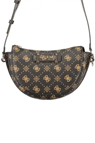 Dámská kabelka GUESS JEANS hnědá