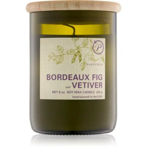 Paddywax Eco Green Bordeaux Fig & Vetiver vonná sviečka 226 g