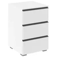 Xora NOČNÍ STOLEK šedá, bílá