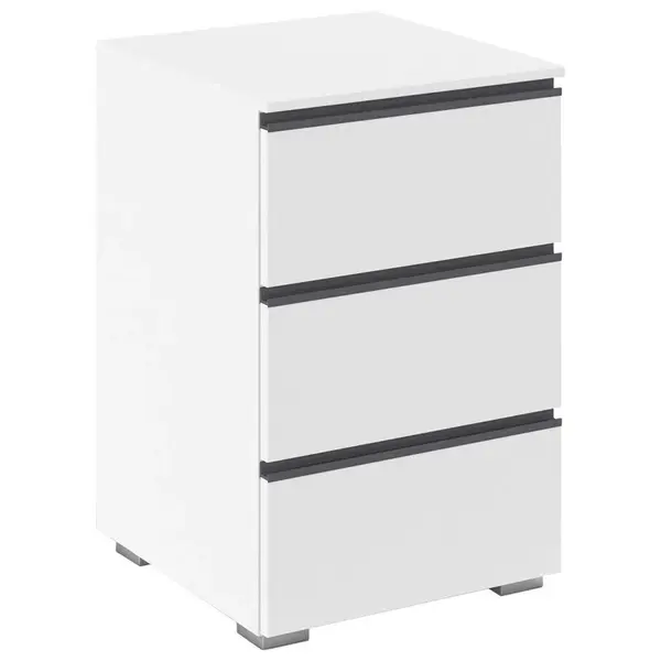 Xora NOČNÍ STOLEK šedá, bílá