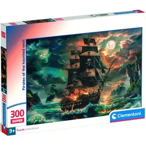 Clementoni puzzle 300 Piráti Strašidelných morí