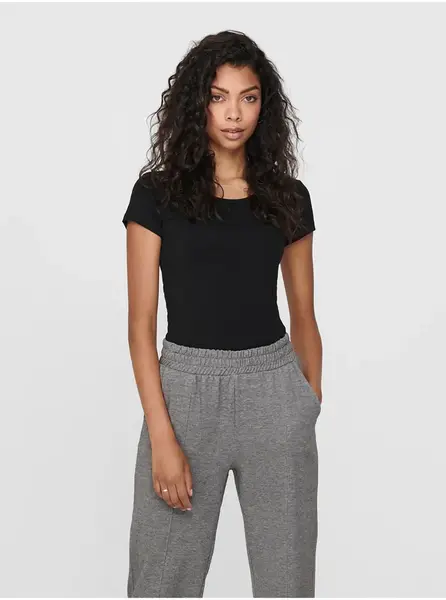 Čierne basic tričko ONLY Live Love