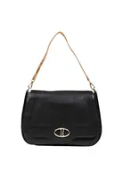 Černá kožená kabelka Alviero Martini