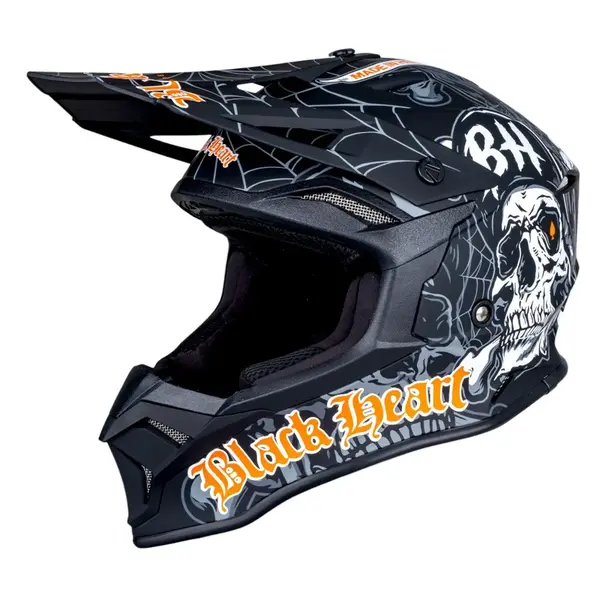 Motokrosová přilba W-TEC Black Heart Harzdorf černá L (59-60)
