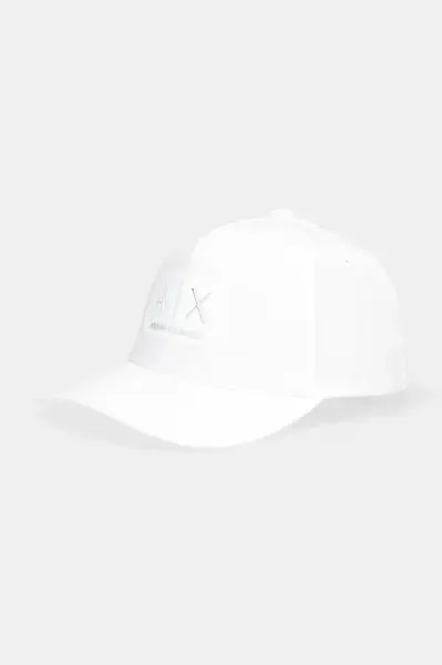 Bavlněná baseballová čepice Armani Exchange