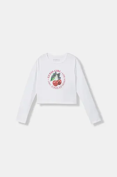 Guess Detské tričko s dlhým rukávom Guess