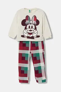 Dětské bavlněné pyžamo United Colors of Benetton 2-pack