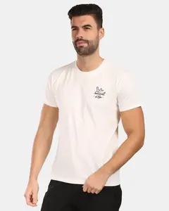 Pánské bavlněné tričko kilpi spacer-m bílá xl