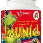 NUTRICIUS Imuníci Hlíva ústřičná s vitamínem D pro děti, cucavé tablety 90 ks