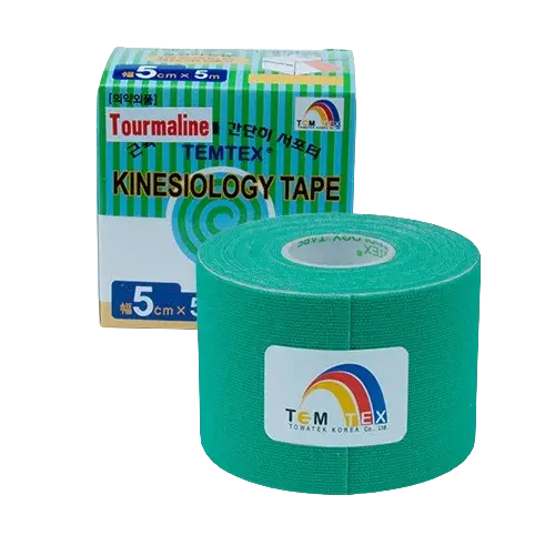 TEMTEX Tejp.  kinesio tape Tourmaline zelená 5cmx5m