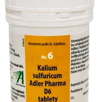 ADLER PHARMA Nr.6 Kalium sulfuricum D6 1000 tablet