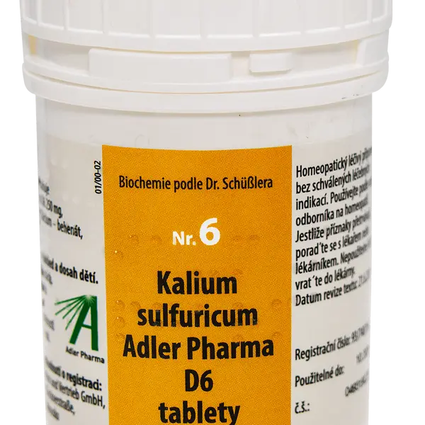 ADLER PHARMA Nr.6 Kalium sulfuricum D6 1000 tablet