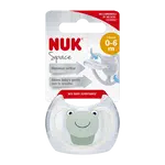NUK Dudlík Space Žabka v boxu 0-6m