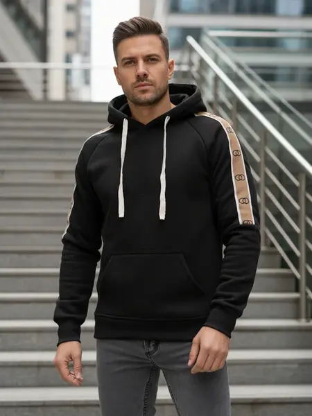 Pánská mikina s kapucí