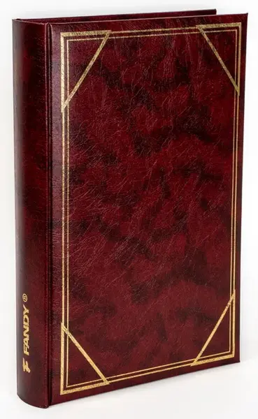 Fotoalbum pro 300 foto 10x15 cm Vinyl vínové