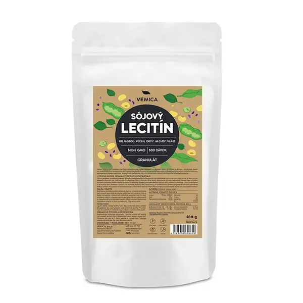 Sójový lecitín granulovaný 500g