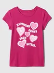 GAP Dětské bavlněné tričko - Holky