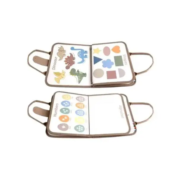 2Kids Toys Senzorická busy kniha Dinosauři 1