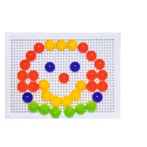 Mozaika kloboučky 50 ks s tabulkou