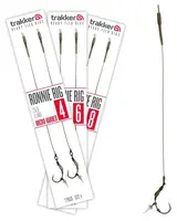 Trakker návazce ronnie rig barbed 25 lb 2 ks - velikost háčku 4