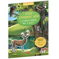 SVĚT STROMŮ, hub a zvířat našich luk a lesů – Knížka s plakátem a samolepkami