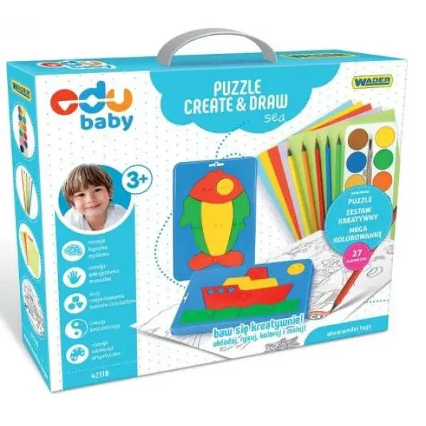 Wader Puzzle Vytvořit a nakreslit - More