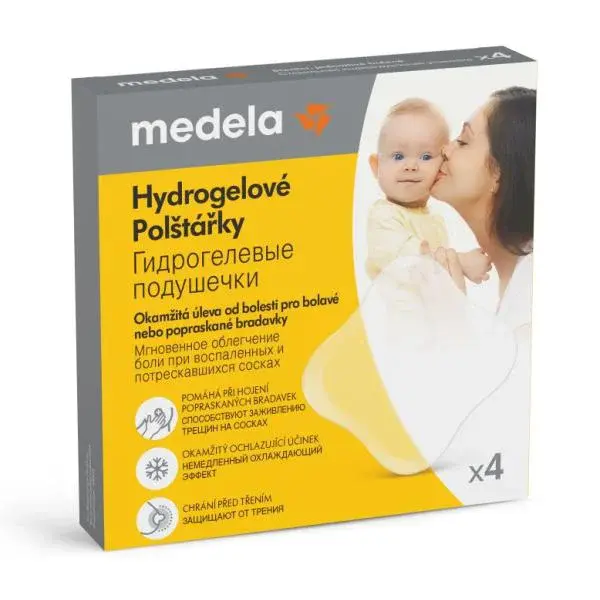 MEDELA Polštářky hydrogelové 4 ks
