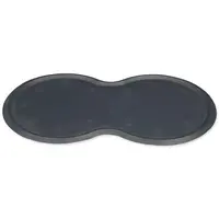 Podložka pod misky, prír.guma, 45x25 cm, tm. šedá (1/24)