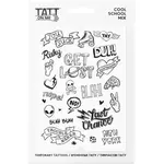 TATTonMe Voděodolné dočasné tetovačky pro děti Cool Škola mix