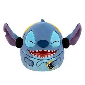 Squishmallows Disney Stitch se sluchátky, 25 cm