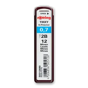 Tuhy Rotring, 12 ks - 0,7 mm, 2B