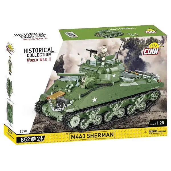 Cobi II WW M4A3 Sherman, 838k, 2f