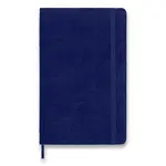 Zápisník Moleskine Velvet - tvrdé desky L, linkovaný, fialový
