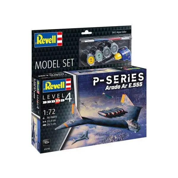 ModelSet letadlo 63790 - Arado Ar E.555 - P-Series (1:72)