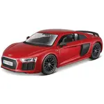 Maisto - Audi R8 V10 Plus, metal červené, assembly line, 1:24