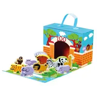 Bino Cestovní kufřík se zvířátky - ZOO