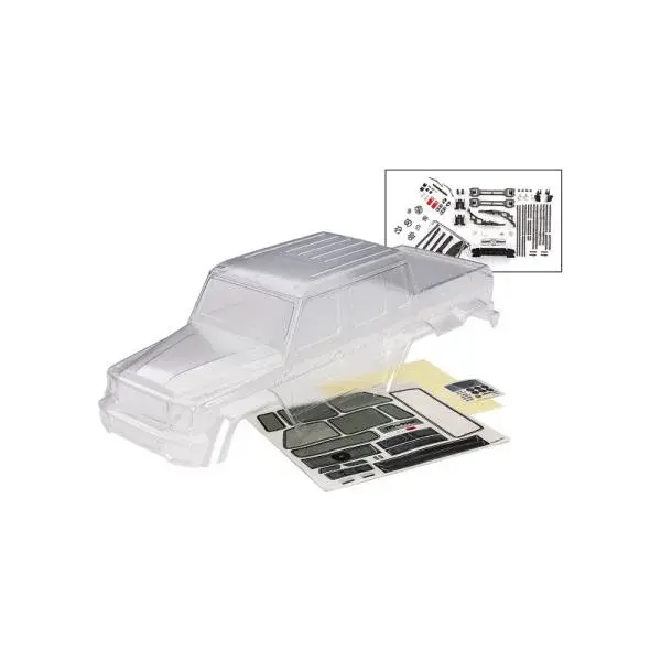 Traxxas karosérie Mercedes-Benz G 63 čirá (bezsponková)